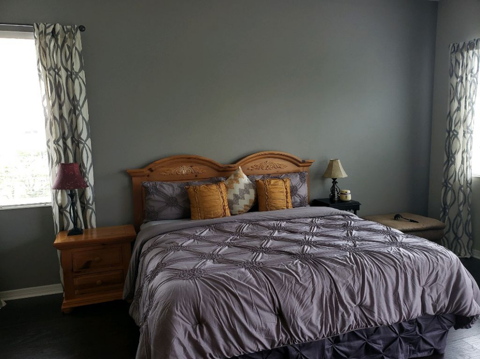 How to Decorate a Wall with one off center Window