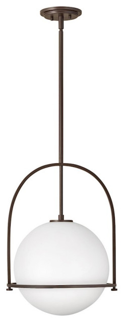 Hinkley Lighting Somerset 1 Light Interior Hanging, Buckeye Bronze ...