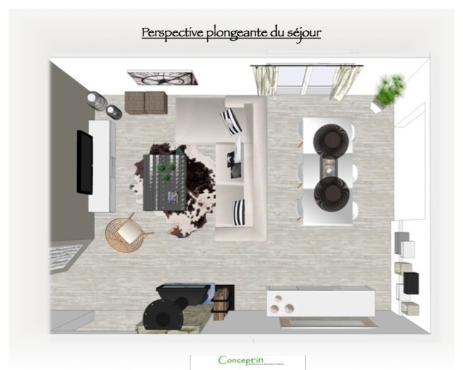 Relooking d'une pièce de vie