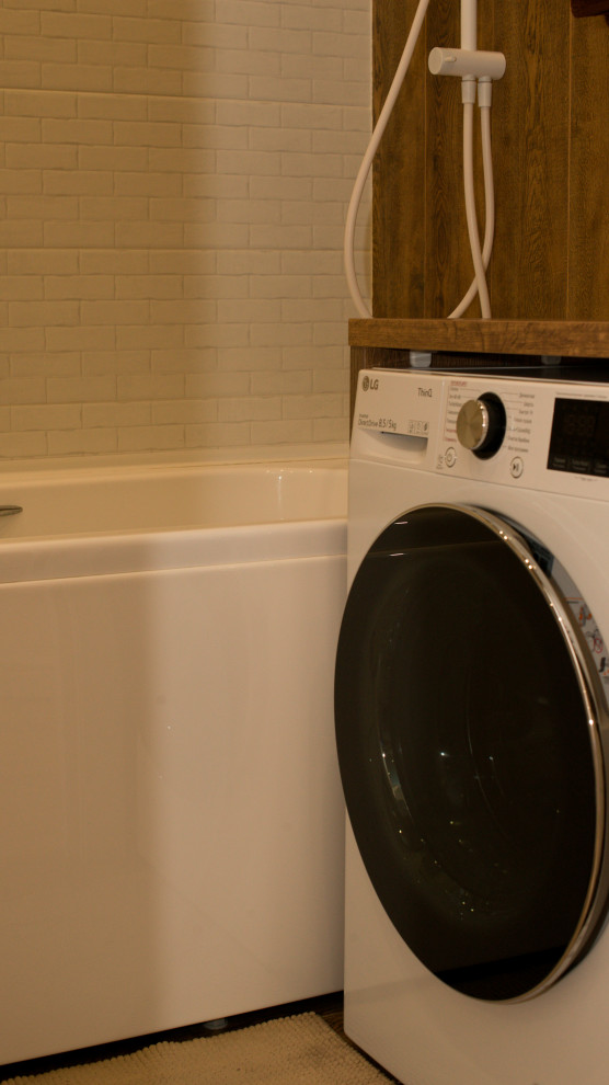 Реализация дизайн-проекта. Интерьер ванной комнаты