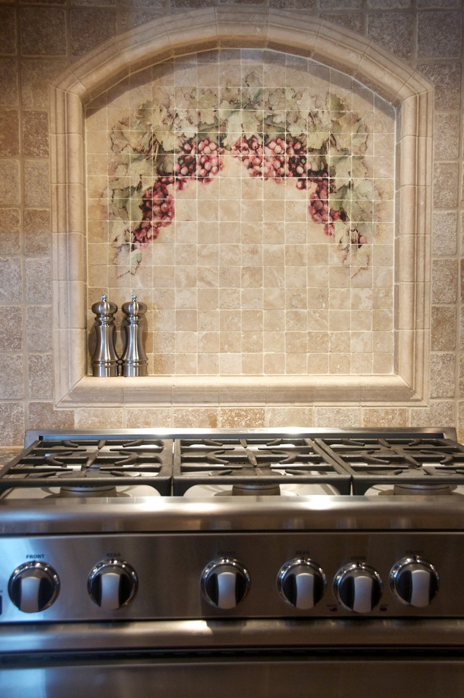 CHERRY KITCHEN WITH SPLAY