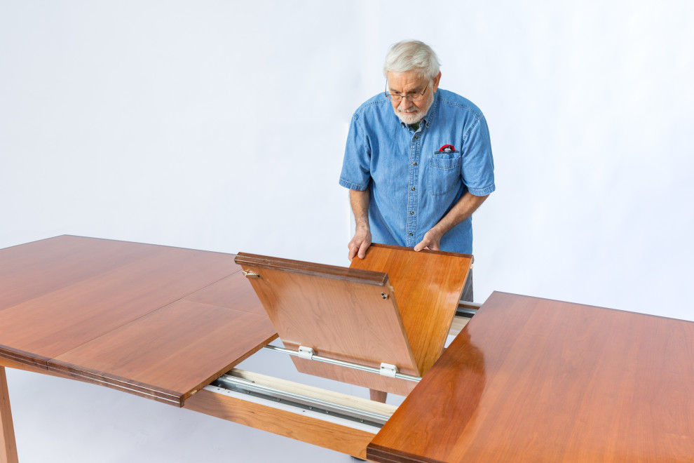 Spitler Dining Table- in Cherry and Black Walnut