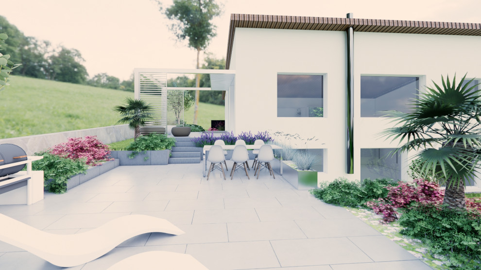 Wohnzimmer im Freien