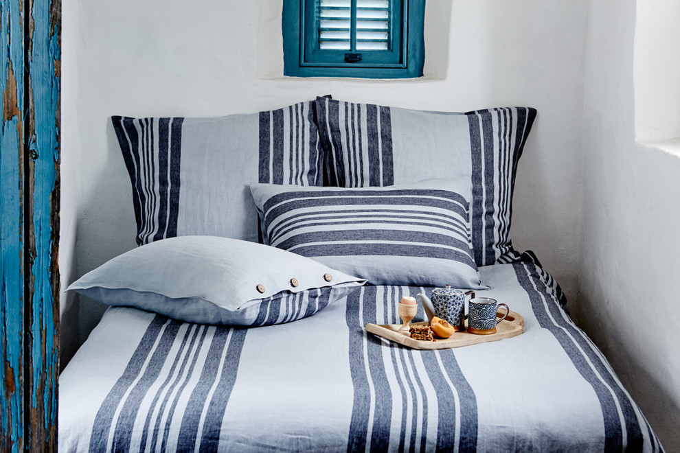 Inspiration for a mediterranean bedroom in Other.