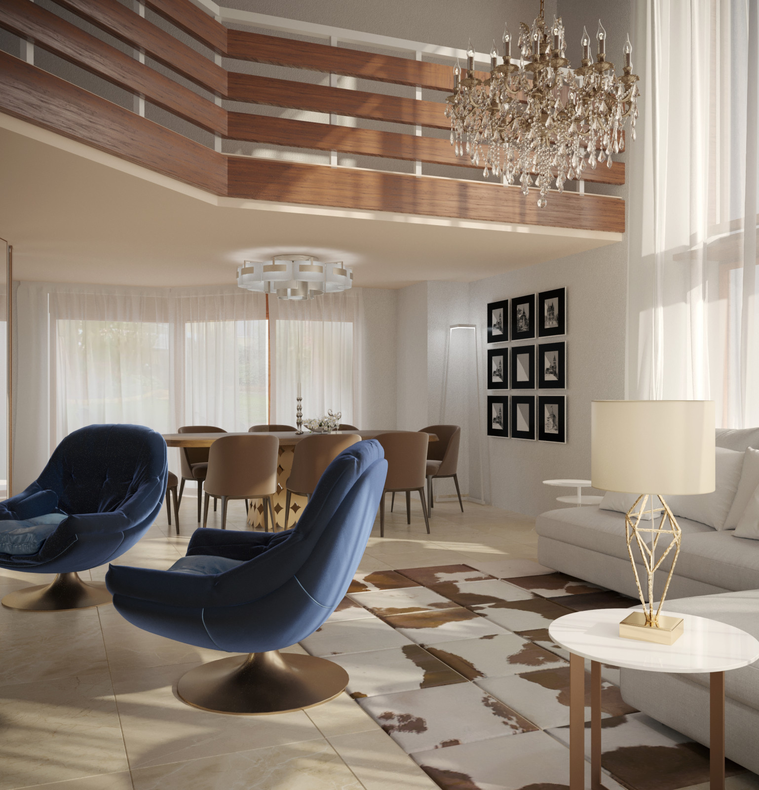 Интерьер жилого дома, Швейцария, г. Дорнах