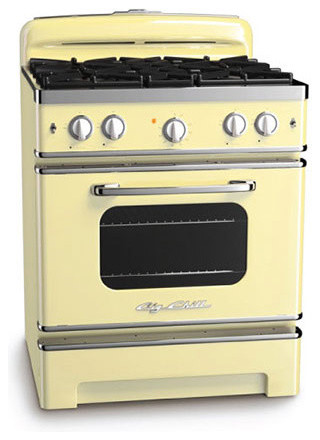 Big Chill Stove 30 in. wide - Buttercup Yellow