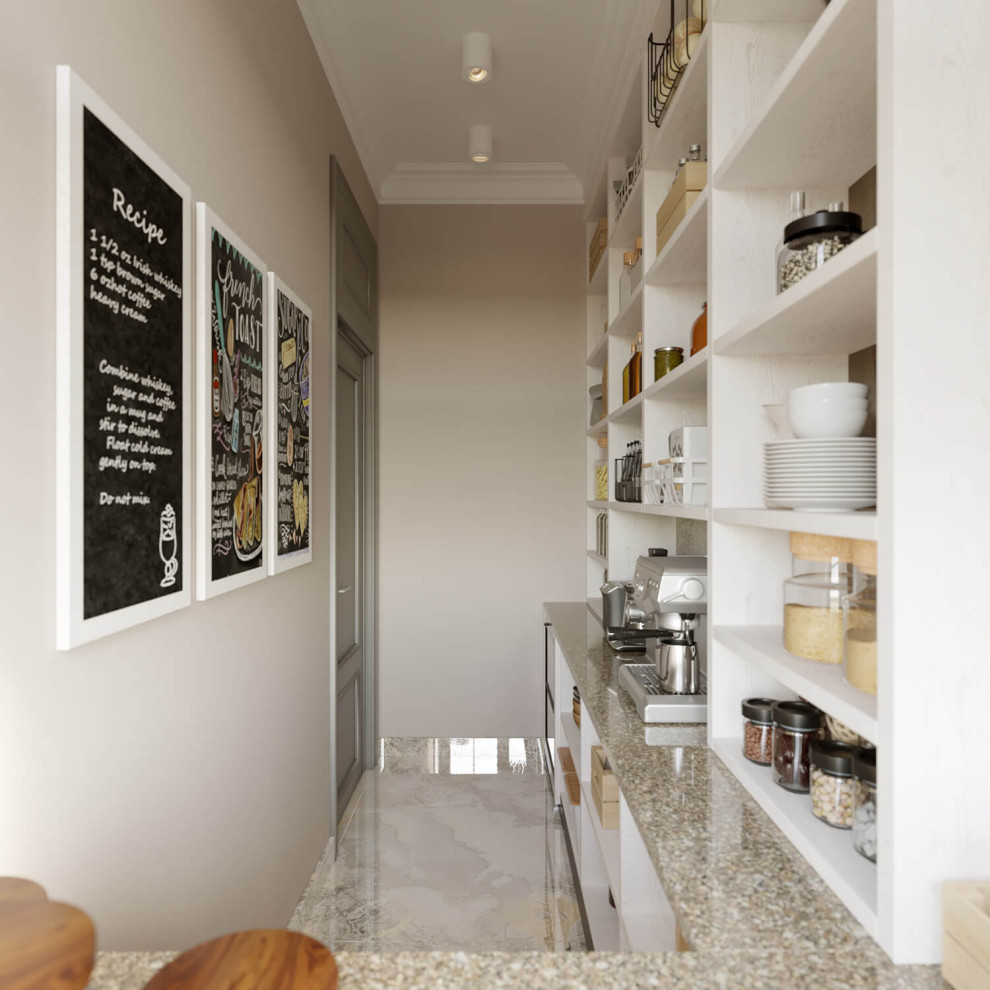 Дизайн интерьера жилого дома. Современная классика.