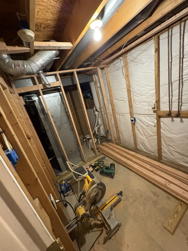 Basement Bathroom Install