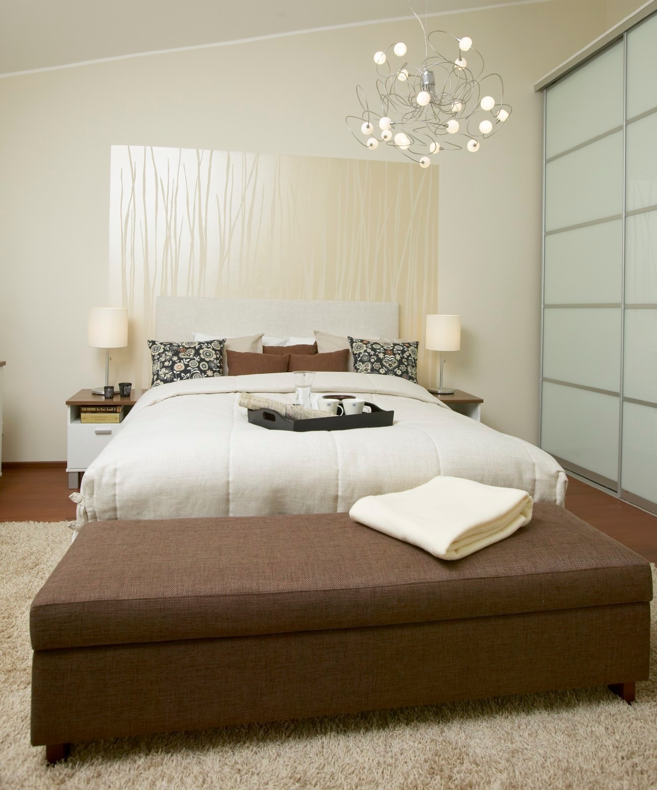 Краски Tikkurila в спальнях