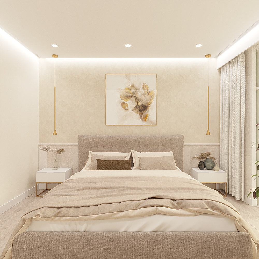 Дизайн двухкомнатной квартире в Квартале Энтузиастов