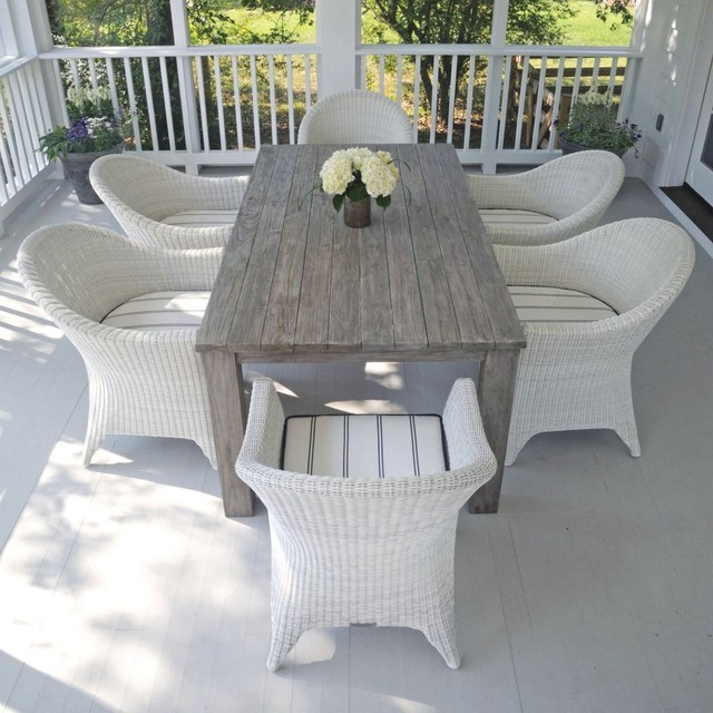Kingsley Bate Valhalla 73 Dining Table Patio Furniture And Kingsley Bate Valhalla 73 Dining Table