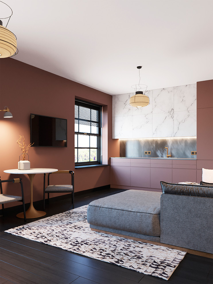 Квартира-студия для молодой девушки