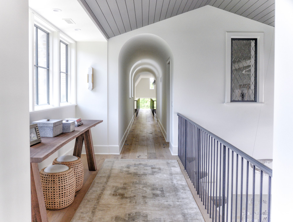 Inspiration for a transitional hallway remodel in Grand Rapids