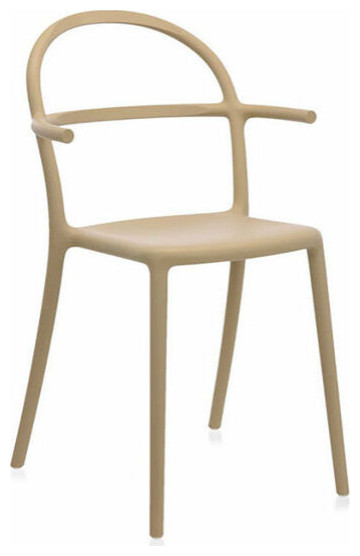 Generic Chair C, Set of 2 by Kartell, Dove