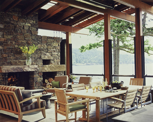 Outdoor living makes small home designs feel larger and more functional.