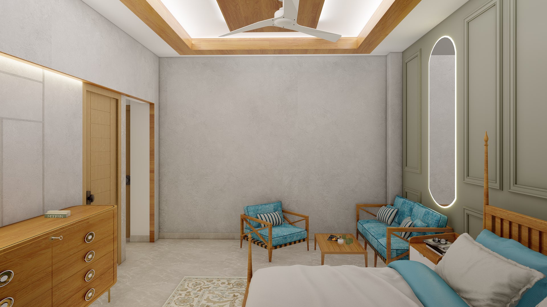 Traditional Master Bedroom Renovation in Clapham