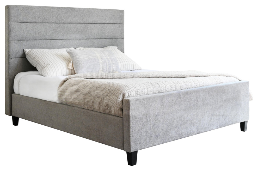 Seneca Upholstered Bed Transitional, Galson Upholstered Queen Bed