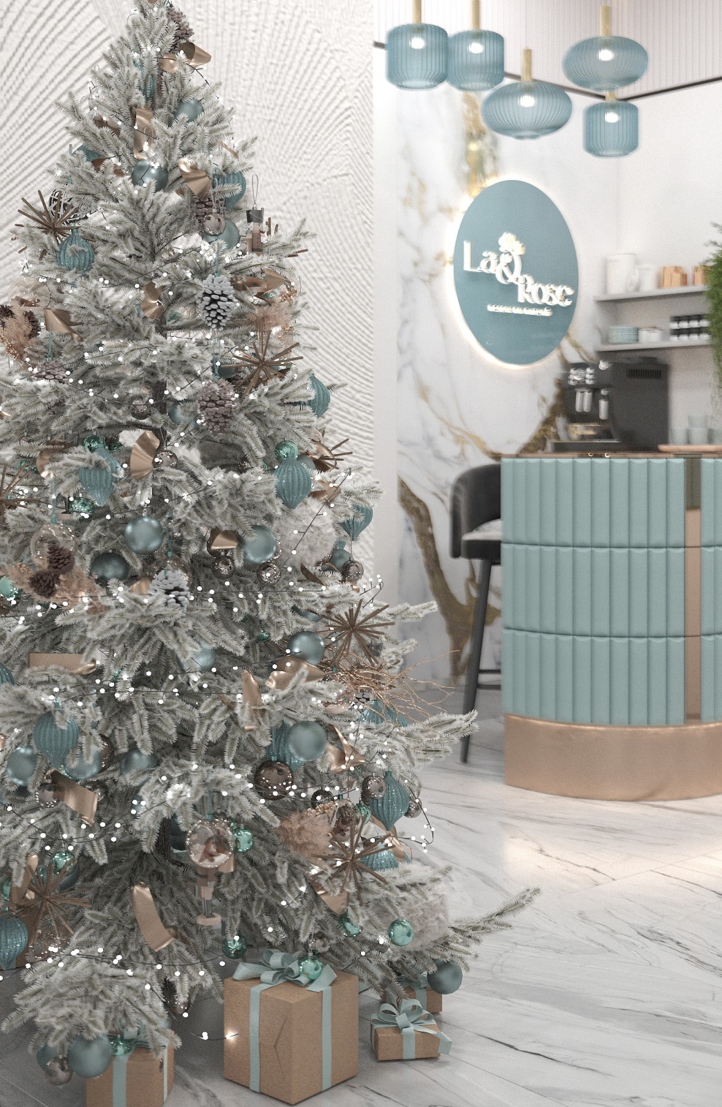 Салон красоты дизайн интерьера