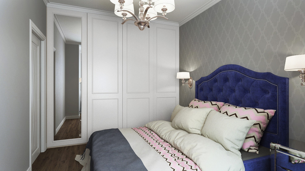 Дизайн интерьера квартир в классическом стиле: спальня