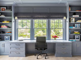 Traditional Home Office by Chango