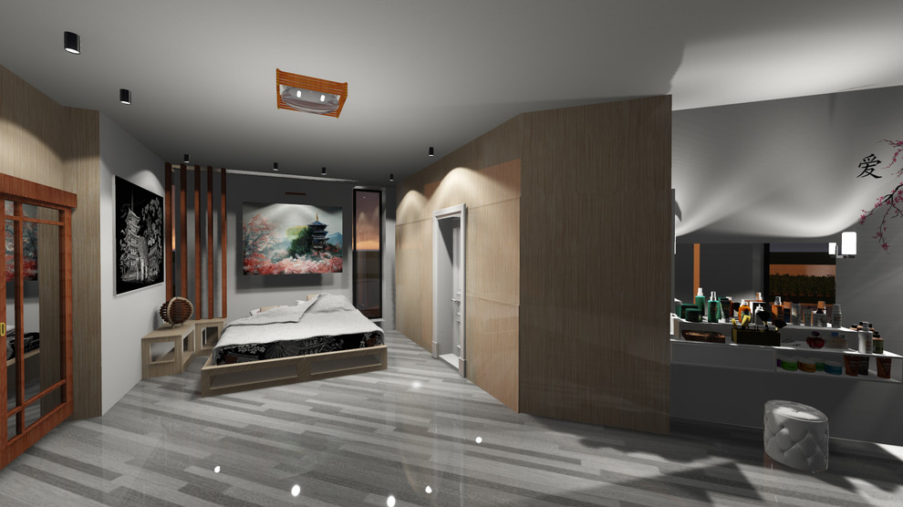 коттедж в современном стиле. Японские мотивы. (scape house)