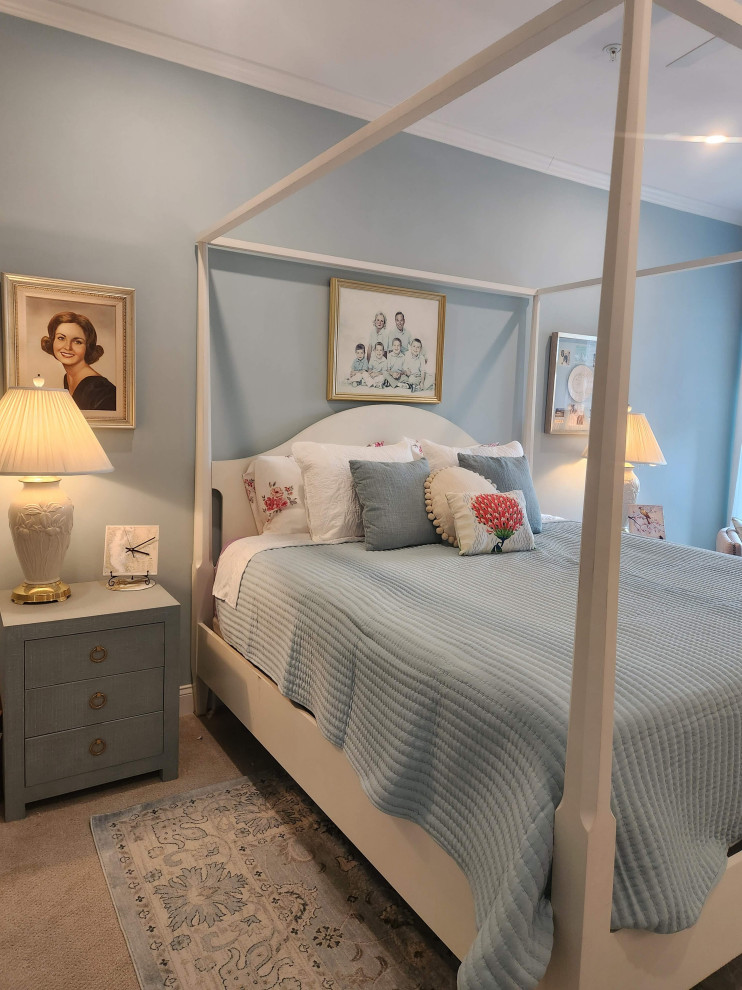 Idée de décoration pour une chambre marine.
