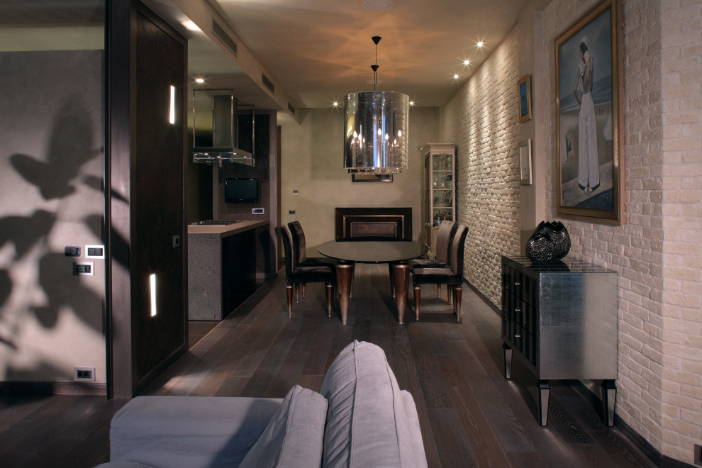 Интерьер 2-х этажной квартиры на Андреевской набережной