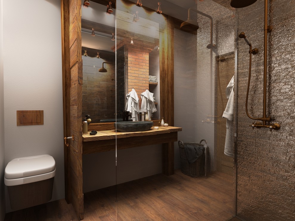 Дизайн проект интерьера загородного дома в стиле Шале