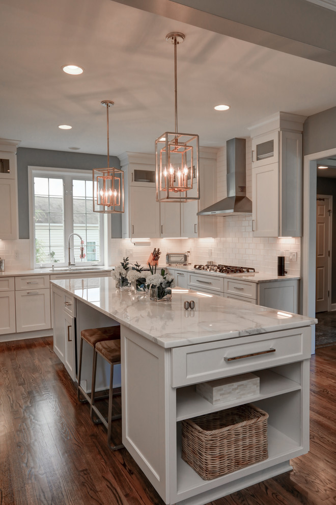 Transitional kitchen photo in DC Metro
