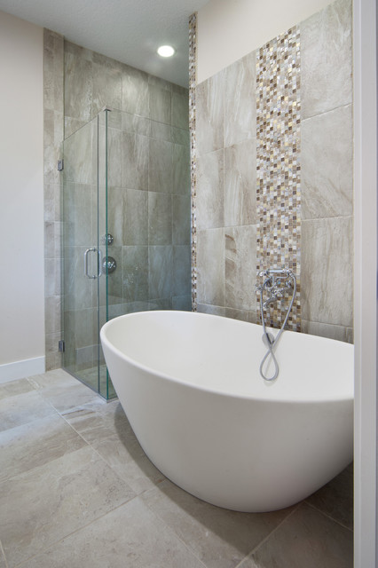 Winderemere Lake Davis mediterran-badezimmer