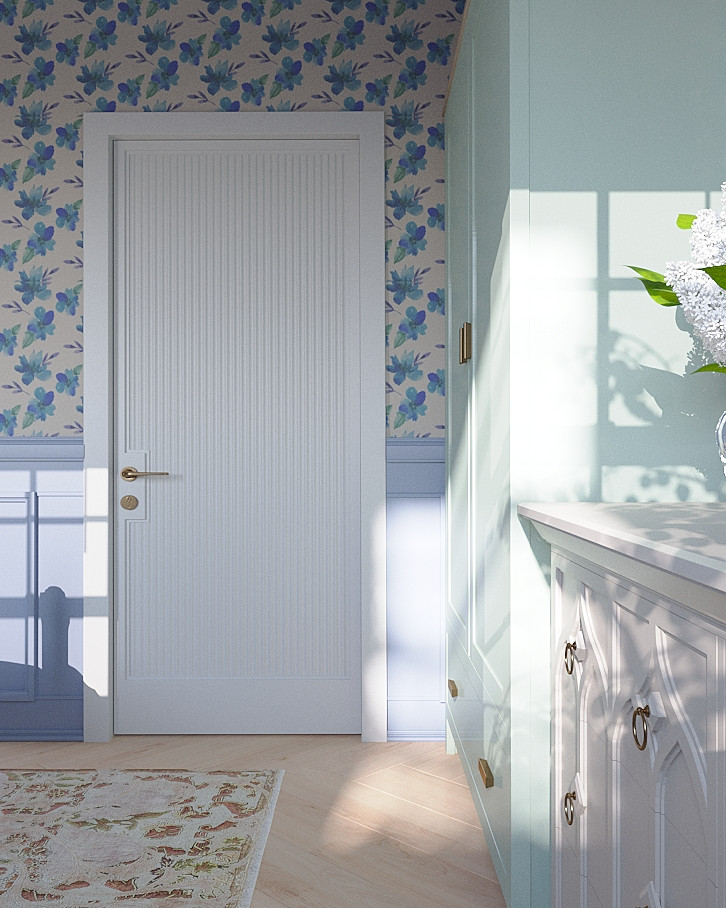 Уютная спальня в стиле старой Англии для для любимой бабушки