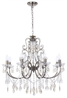 Madonna 12 Light Antique Brass Chandelier | Litecraft Madonna 12 Light Antique Brass Chandelier | Litecraft