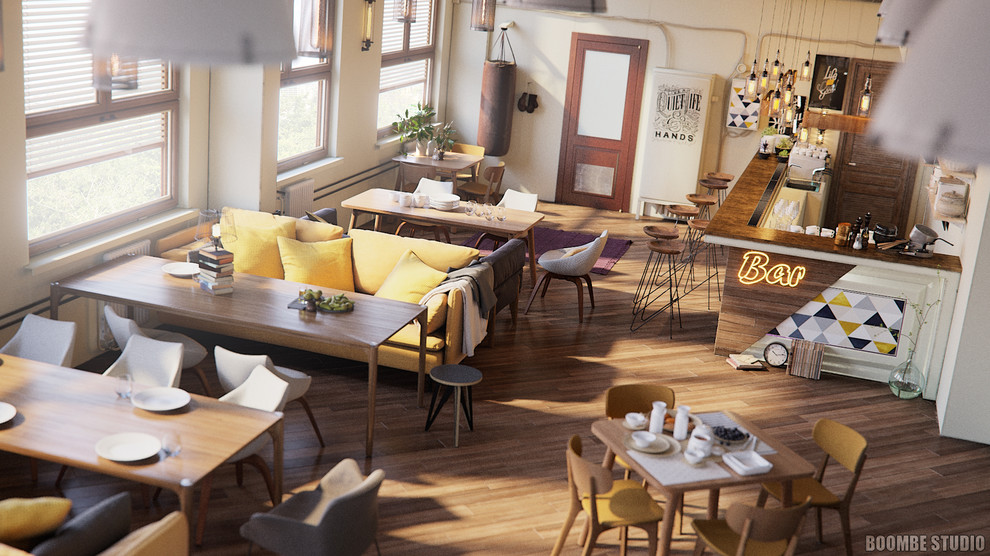 Project of "PEAR" restaurant in California