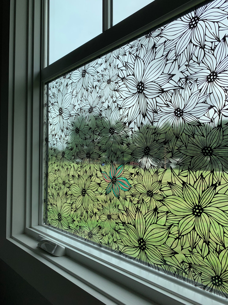 VISIUM® Dry Erase Window Film Eclectic Baltimore by Privacy Film