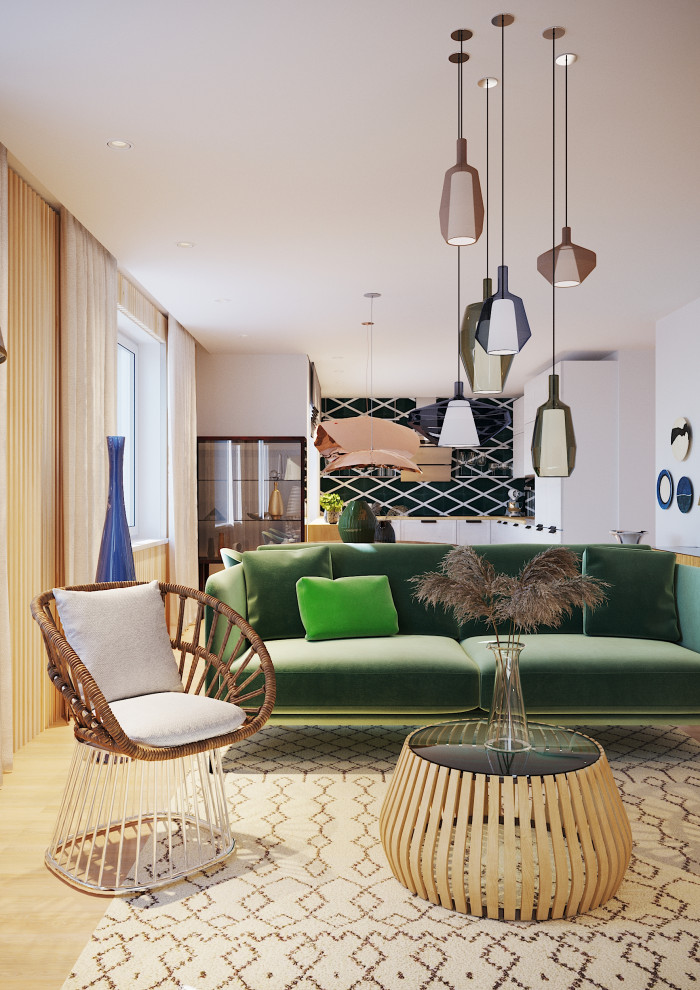 Проект квартиры "Этно мотивы"