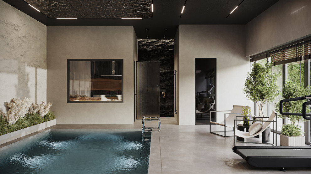 Домашний спа и тренажерный зал