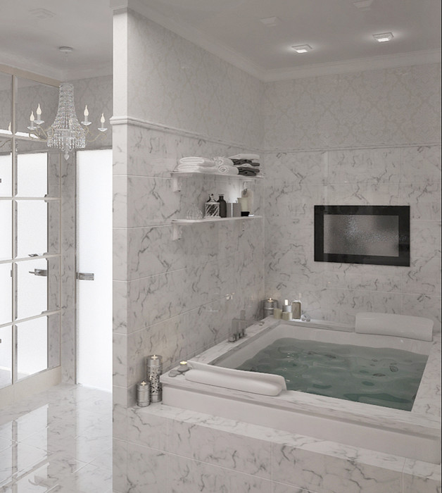 Квартира ЖК Аэробус, санузел матери