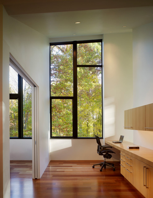 New Construction contemporaneo-despacho