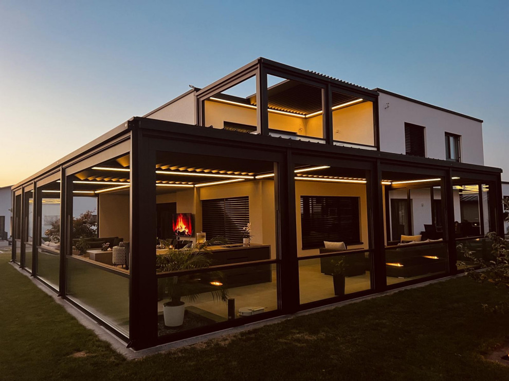 Großer Moderner Wintergarten in Hannover