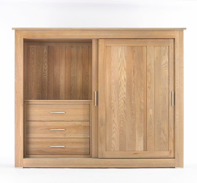 Quercus Solid Oak Wardrobe