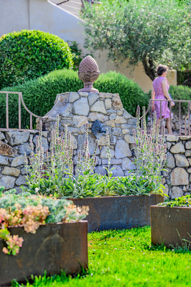 Jardin de Bastide dans le haut-Var