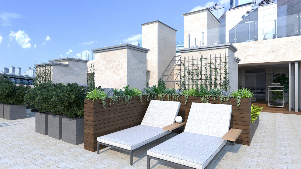 терраса в ЖК Стокгольм