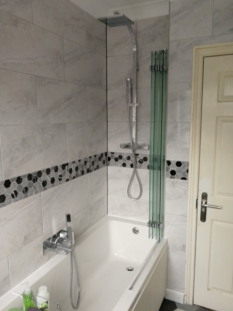 Bathroom contemporary-badrum