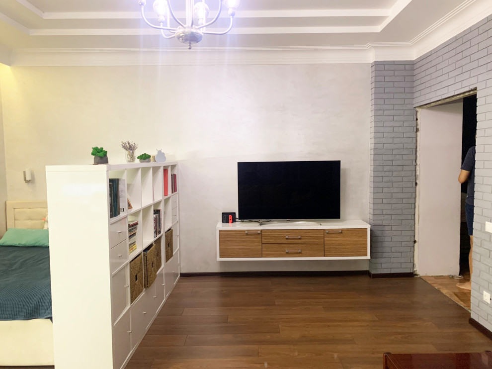 Гостиная-спальня-кабинет