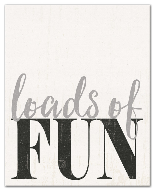 Loads Of Fun Laundry Room Wall Art Contemporary Novelty Signs By Designs Direct