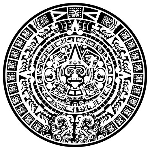 Maya Calendar Ii Wall Decal - Contemporary - Wall Decals - by Style and ...