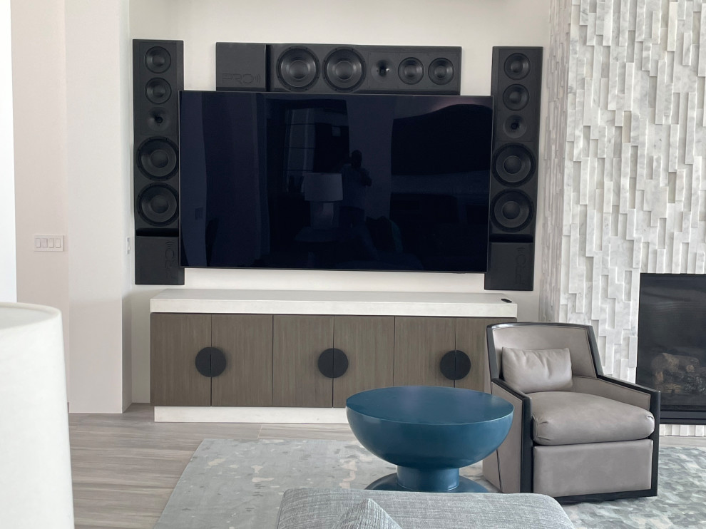 Luxury Home Audio/ Visual Integration In Newport Beach