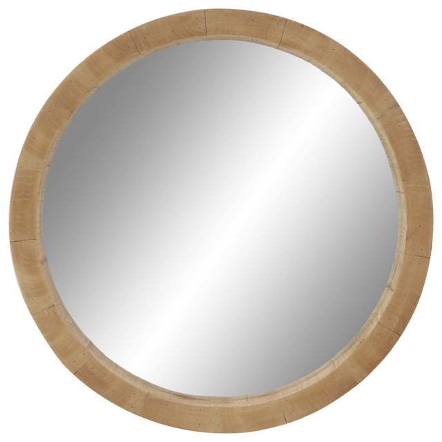 Rustic Wooden Round Wall Mirror Mirrors By Rustic Wooden Round Wall Mirror