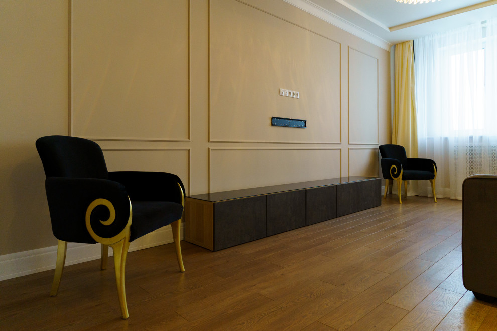 Дизайнерский ремонт квартиры 130 м²