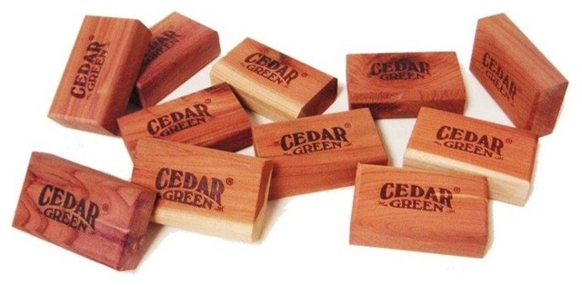 Aromatic Cedar Blocks, Pack of 36 pieces